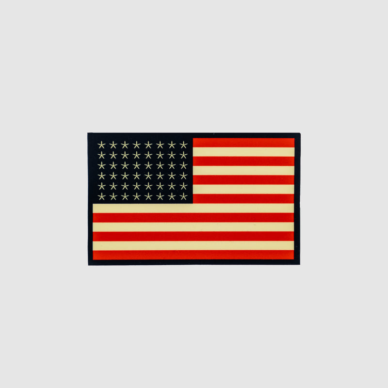 Iwo Jima WWII 48 Star Flag Sticker