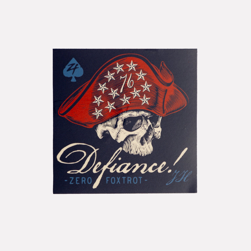 76 Defiance Sticker