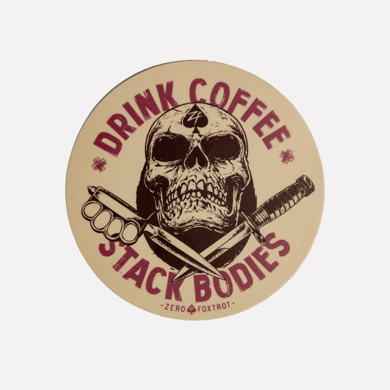 Drink Coffee Sticker