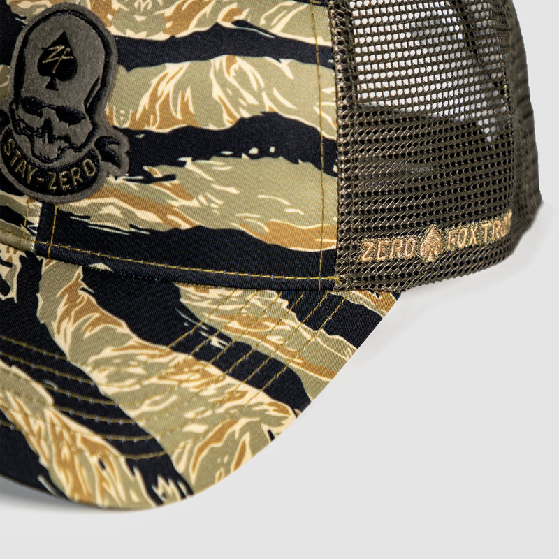 Tiger Stripe Gold Cap