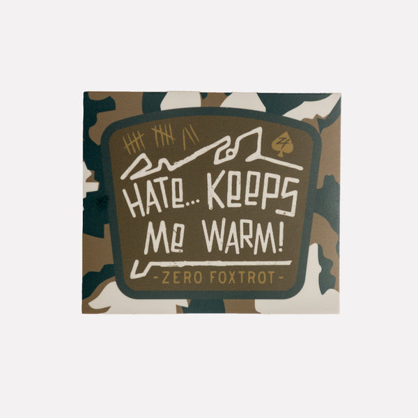 It Keeps Me Warm Sticker