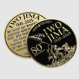 Iwo Jima 80th Coin