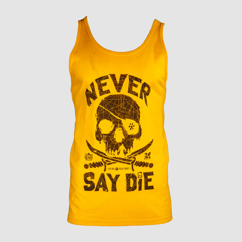 Never Say Die Gold Tank