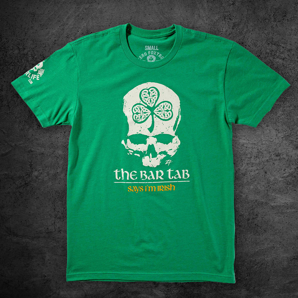 Bar Tab Tee –ZERO FOXTROT